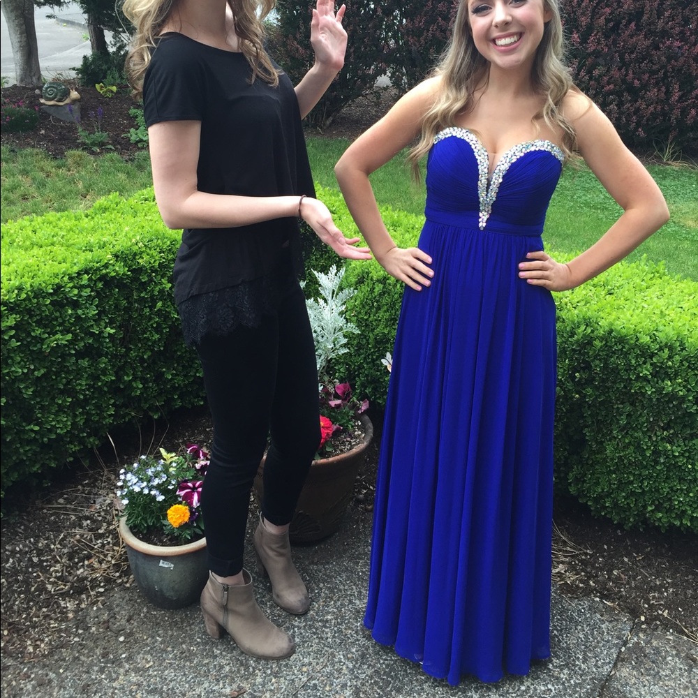 Blue Prom Dress